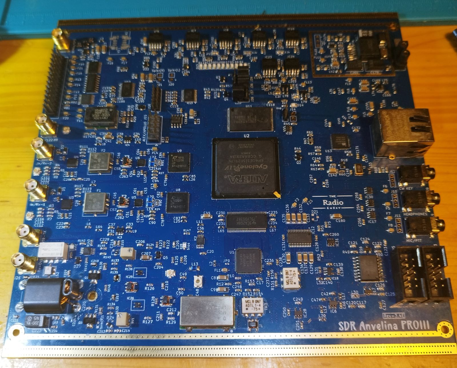 SDR Anvelina board ver.3.4E