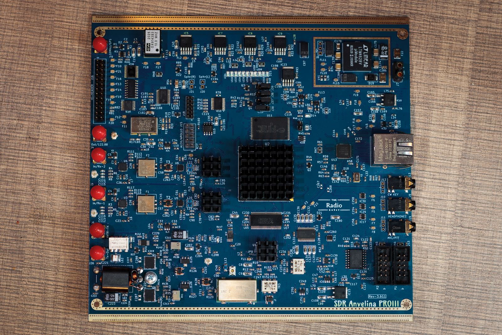 SDR Anvelina board ver.3.6G1